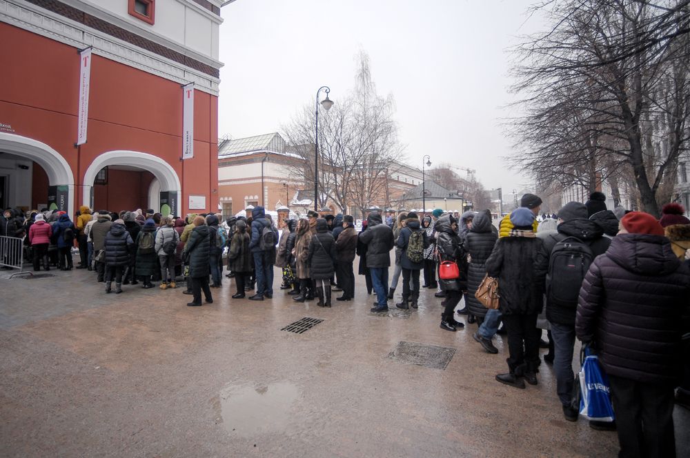 2019 год, на выставку творчества Архипа Куинджи в Третьяковской галерее.
