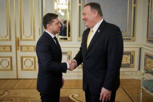 Зеленский встретился с госсекретарем США
