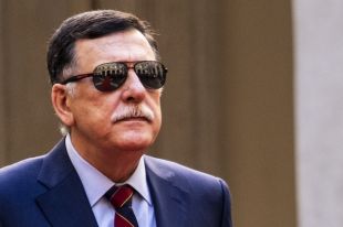 Премьер-министр ПНС Ливии Файез Саррадж.
