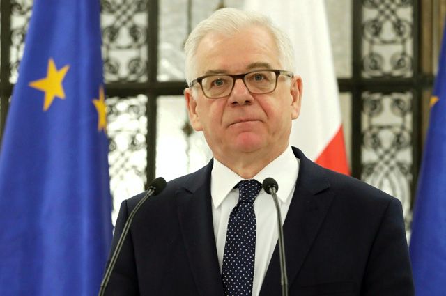 Глава МИД Польши Яцек Чапутович.