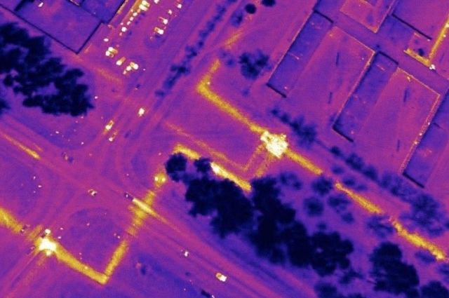 Теплосети Тюмени проверят при помощи инфракрасной тепловой аэросъемки