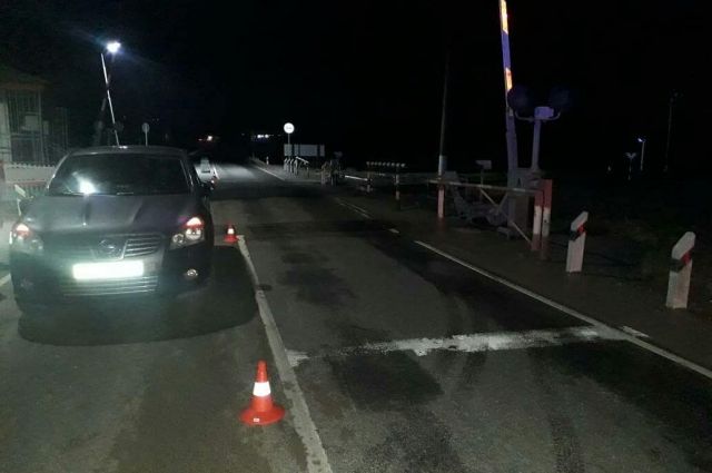 Пешеход пострадал в ДТП на железнодорожном переезде в Светлогорске
