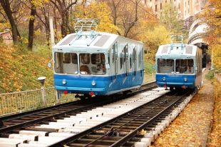 День святого Валентина: в Киеве фуникулер будет бесплатно катать влюбленных