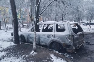 В Киевской области сгорел автомобиль местного депутата