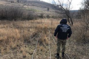 На границе с Молдовой обнаружили спиртопровод длиной полкилометра
