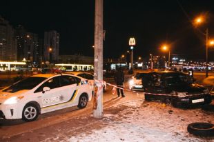 В Киеве двое мужчин устроили погоню и перестрелку с полицейскими