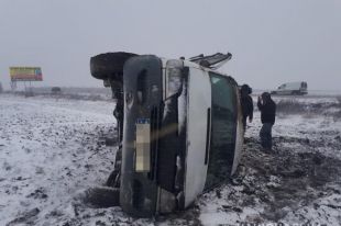 В Запорожской области маршрутка попала в ДТП: есть пострадавшие