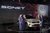 Компактный кроссовер Kia Sonet.