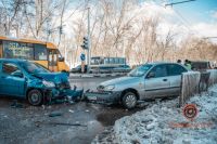 В Днепре произошло ДТП: пострадали четыре человека
