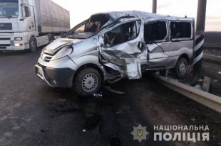 В Николаевской области произошло ДТП, семь пострадавших