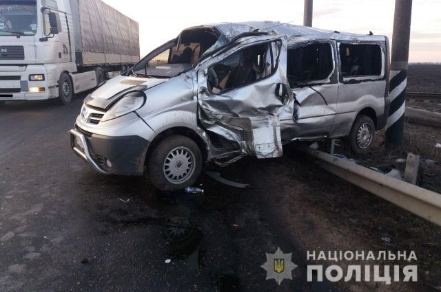 В Николаевской области произошло ДТП, семь пострадавших 