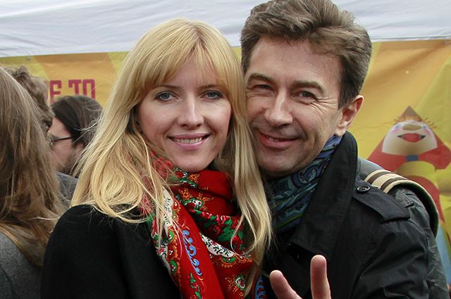 Валерий Сюткин с супругой Виолой.