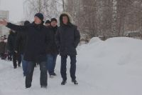 Вячеслав Франк на выездном совещании по уборке снега