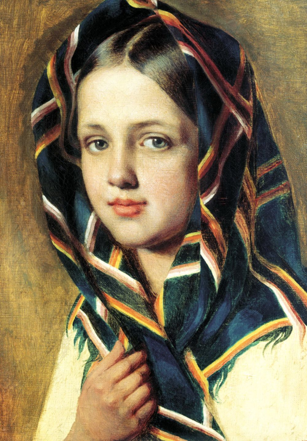 «Девушка в платке», конец 1820-х.