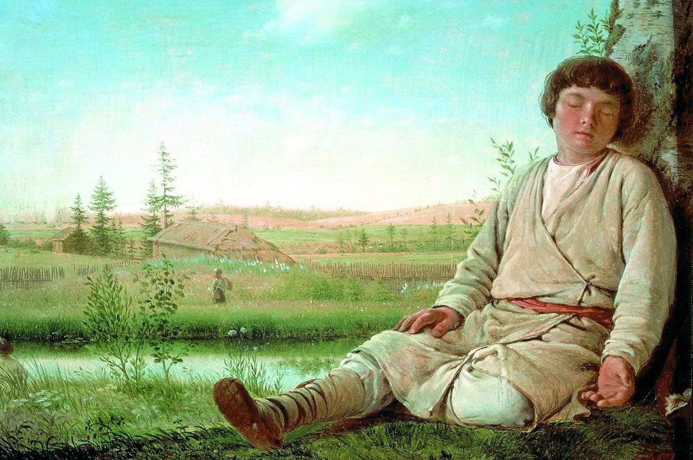 «Спящий пастушок», между 1823 и 1826.