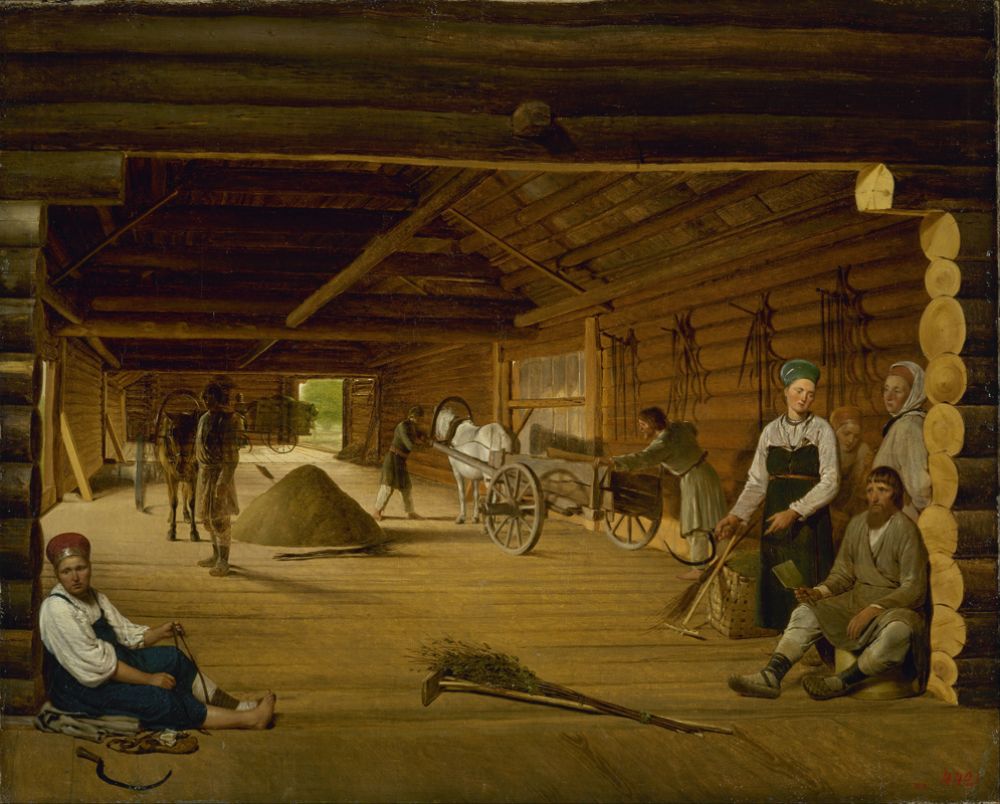 «Гумно», 1822-1823.