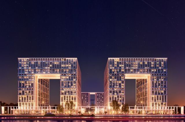 Истинным украшением ЖК «Дефанс» станут 16 по-настоящему эксклюзивных квартир, расположенных на верхних этажах домов-арок.