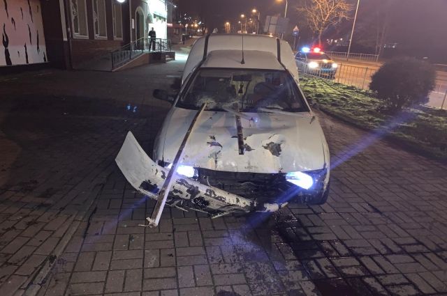 В Балтийске по вине пьяного водителя пострадал пассажир