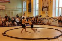 В Тюмени прошли первые соревнования по сумо