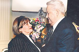 После записи прощального обращения Б. Ельцина. 31 декабря 1999 г.