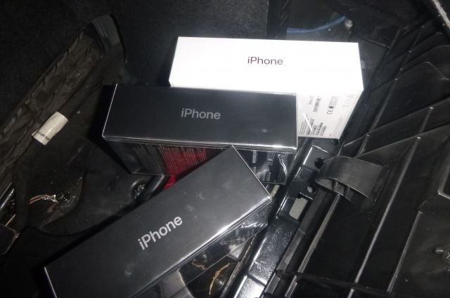 В Калининградскую область пытались незаконно ввезти семь iPhone11