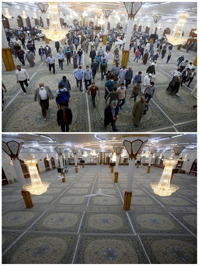В Большой мечети Басры, Ирак.