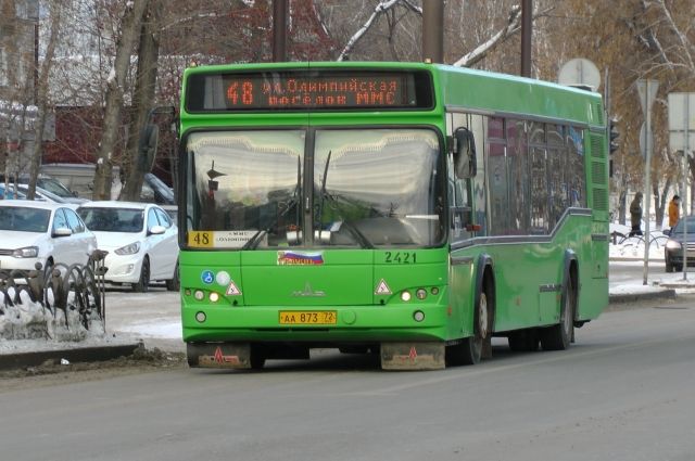 В Тюмени автобусы дезинфицируют после каждого рейса 