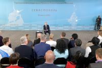 Встреча Владимира Путина с представителями общественности Крыма и Севастополя.