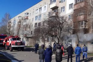 В Харьковской области произошел пожар и взрыв в многоэтажном доме