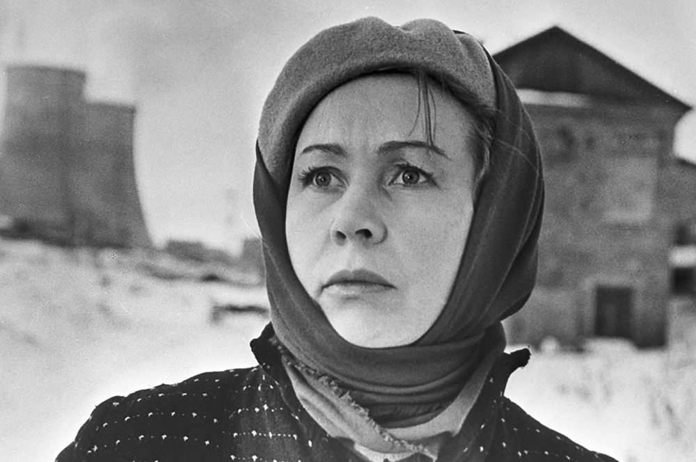 «Они не пройдут», 1965 год. Актриса Инна Макарова в роли Софьи Якимовой.