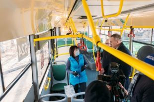 В Тюмени перевозчики усилили меры безопасности в автобусах