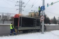 Выделенные полосы для движения общественного транспорта в краевой столице сосзданы на 21 участке, где установлены соответствующие знаки.