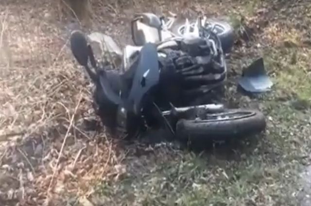 В Светловском районе в ДТП пострадал мотоциклист