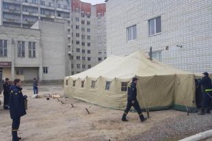 В Украине начали работу первые пункты сортировки больных коронавирусом