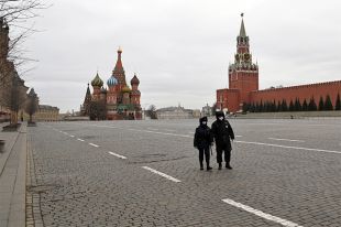 Карантин в Москве.