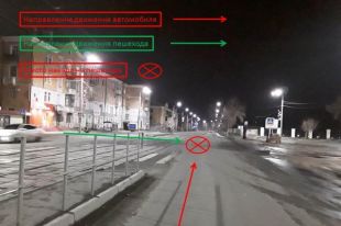 В Новотроицке водитель иномарки сбил мужчину на пешеходном переходе.