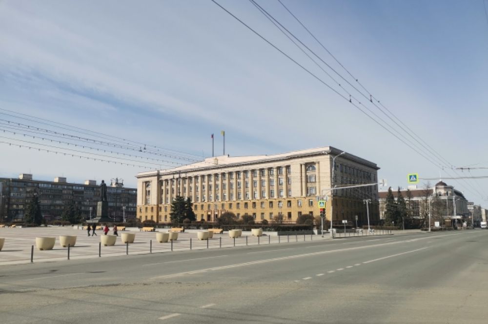 Площадь Ленина. Правительство Пензенской области.