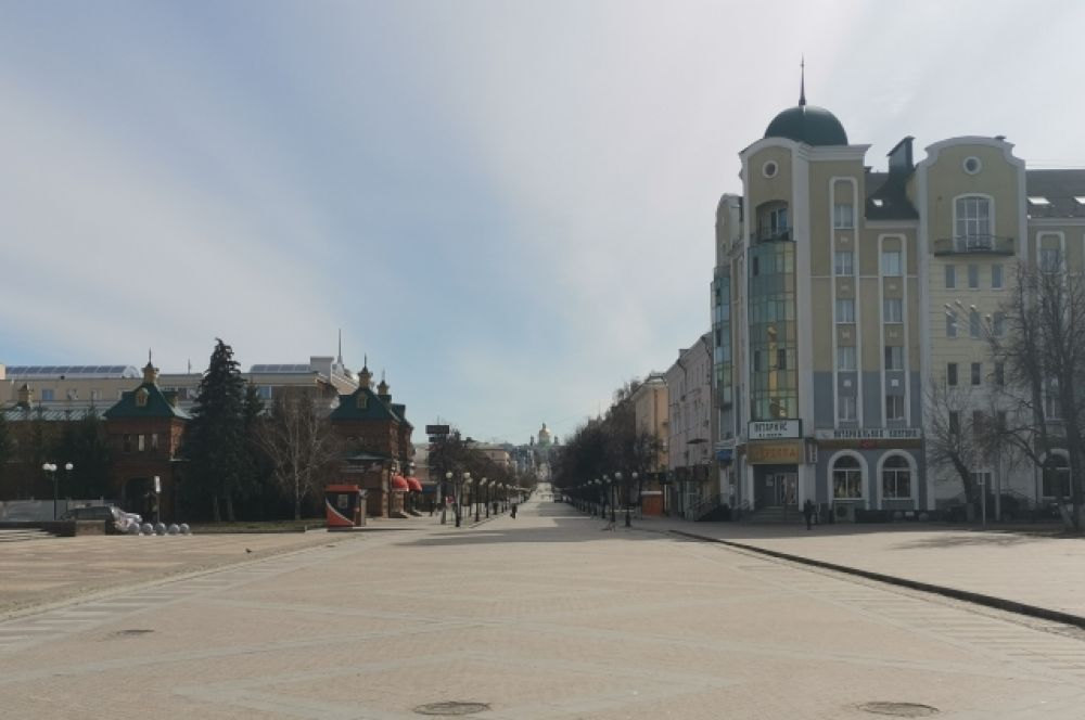 Главная пешеходная улица в Пензе.
