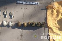 В Киеве во время сбыта гранат и патронов задержали военного