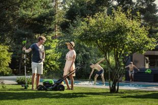 Международный бренд садовой аккумуляторной техники Greenworks предлагает широкий ассортимент инструментов.