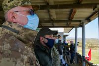 Зеленский проинспектировал учения ВСУ в Закарпатской области