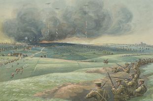 «7 A. M., 22 апреля, 1915 г.». Художник Артур Нантель.