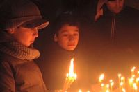 В прошлом году вечер памяти погибшим во время геноцида армян прошёл в Перми около армянской церкви Святого Григория Просветителя. 