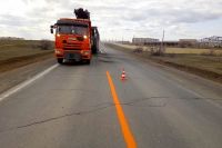 Дорожники впервые за 15 лет ремонтируют трассу Орск-Новоорск.