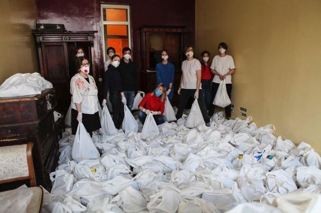 КГГА: более 25 тысяч малообеспеченных киевлян получили продуктовые наборы