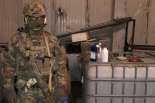 В Херсонской области разоблачили производство контрафактных антисептиков