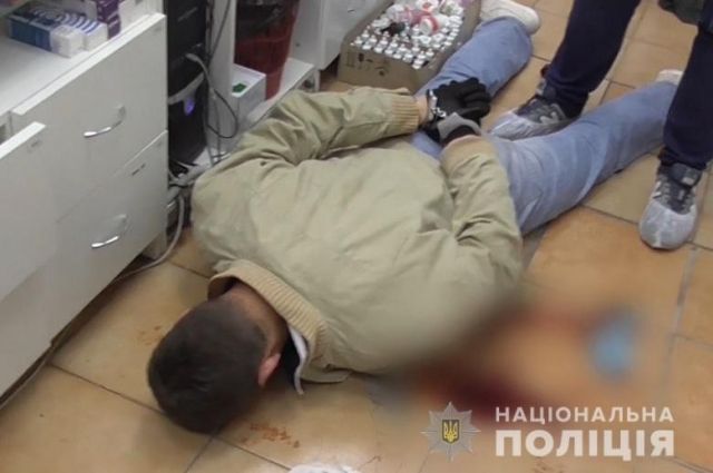 В Киеве поймали россиянина, грабившего аптеки