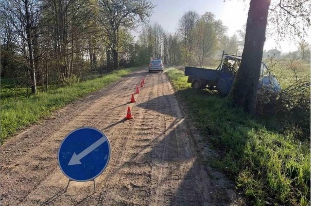 Водитель без прав устроил смертельное ДТП в Полесском районе