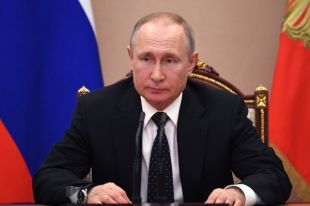 Путин поздравил народы Украины и Грузии с Днем Победы