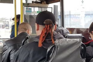 В Николаеве полиция задержала двух мужчин с георгиевскими лентами